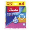Vileda Colors Микрофибърни кърпи х 4 броя