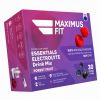 MaximusFit Електролити на прах с витамини и минерали - вкус горски плодове х 30 стика  
