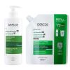 Vichy Dercos Шампоан срещу пърхот при мазен скалп + еко пълнител