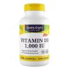 Healthy Origins Витамин D3 1,000 IU / 25 мкг х 120 капсули