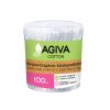 Agiva Cotton Биоразградими Клечки за уши кутия х100 бр