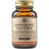 Solgar Lipotropic Factors Липотропни фактори за здрав черен дроб х 100 таблетки