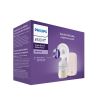 Philips Avent Електрическа помпа SCF395/31 Advance + Шише Natural Response 125 мл с биберон за новородено Natural Response 0 м+ Подплънки за гърди Комплект