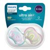 Avent Ultra Air Ортодонтична залъгалка с кутийка 0-6М дъга х 2 броя 