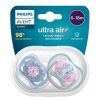 Avent Ultra Air Ортодонтична залъгалка с кутийка 6-18М океан х 2 броя 