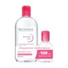 Bioderma Sensibio Мицеларна вода за чувствителна кожа 500 мл + Sensibio Мицеларна вода за чувствителна кожа 100 мл Комплект